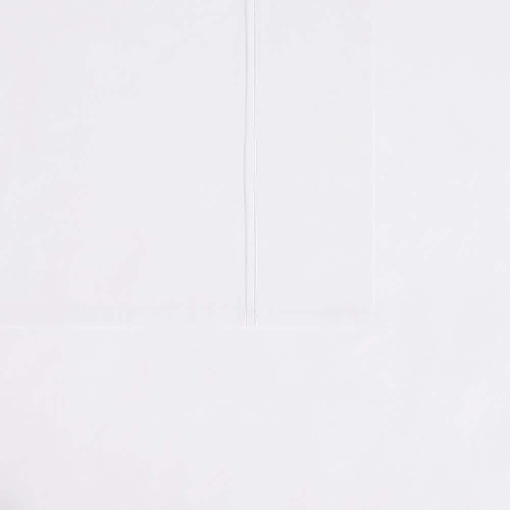 White Twin XL Organic Cotton Percale Sheet Set