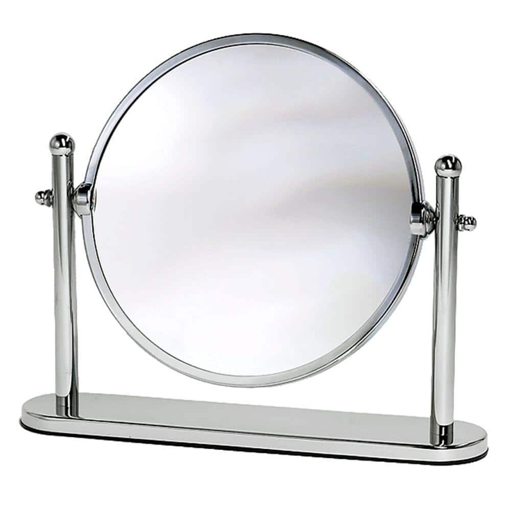 UPC 011296103139 product image for Lavatory Premier Table Makeup Mirror in Chrome | upcitemdb.com