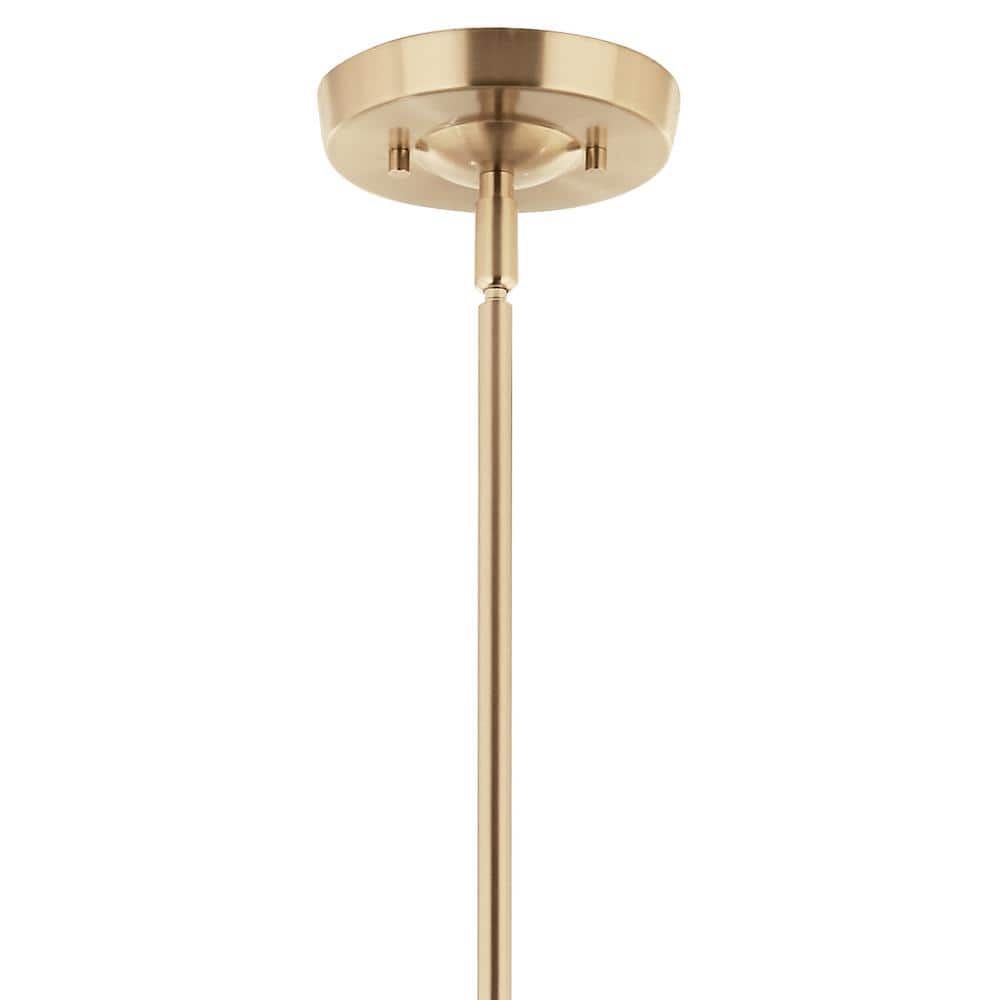 Champagne Bronze 6-Light Taper Candle Style Chandelier