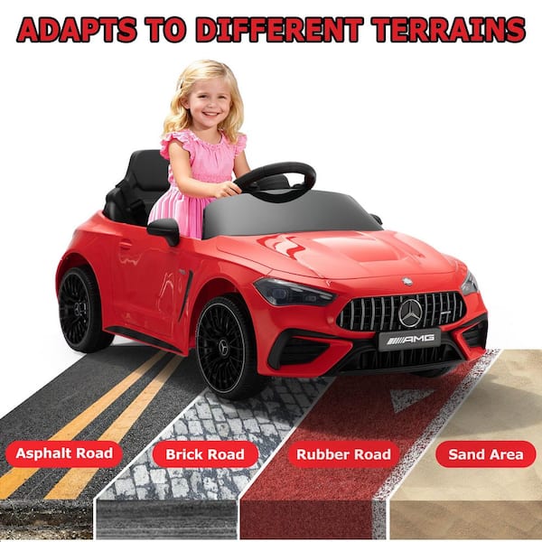 TOBBI Mercedes-Benz AMG CLE53 Licensed Ride-On Car for Kids Aged 3