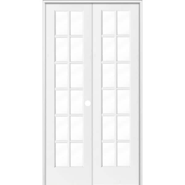 家具 door Krosswood Doors 30 in. x 80 in. 2-Panel Square Top Solid