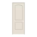 28 in. x 80 in. Continental Primed Left-Hand Smooth Molded Composite Single Prehung Interior Door w/Split Jamb