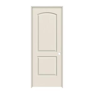 32 in. x 78 in. Continental Primed Left-Hand Smooth Molded Composite Single Prehung Interior Door w/Flat Jamb