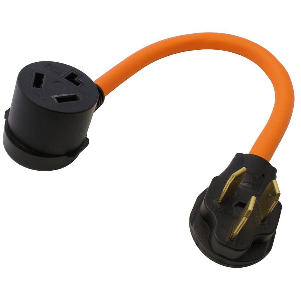 1.5 ft. 10-50P 50 Amp 3-Prong Plug to 10-30R 3-Prong Dryer Outlet price history on PriceWatchPro
