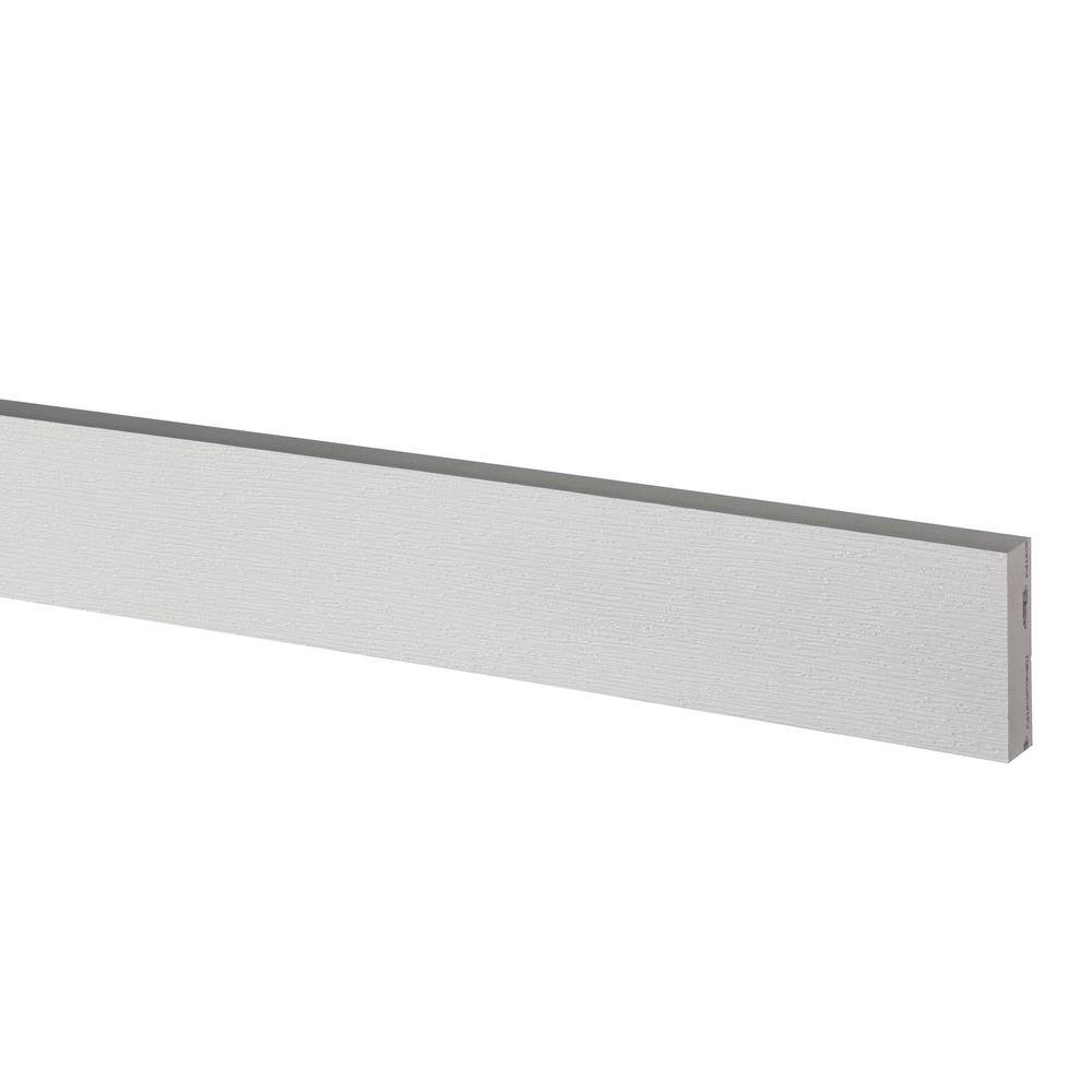 AZEK 5/4 in. x 4 in. x 18 ft. Frontier PVC Reversible-Textured