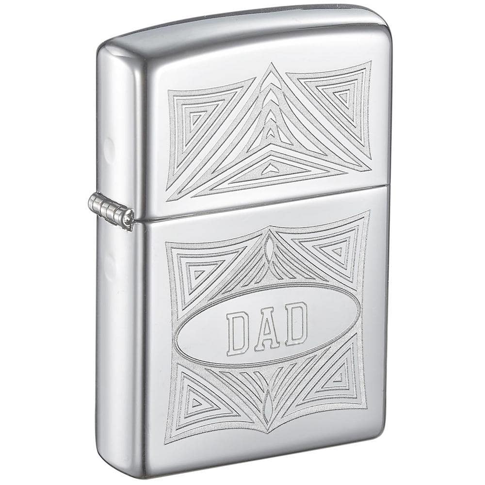 DAD ギャルソン ZIPPO未使用 Visol Zippo Abstract Design Father's Day Lighter Z250-057056-DAD