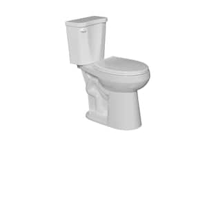 27 in. Elongated Toilet Bowl in White, Single Flush Elongated Toilet for Bathroom