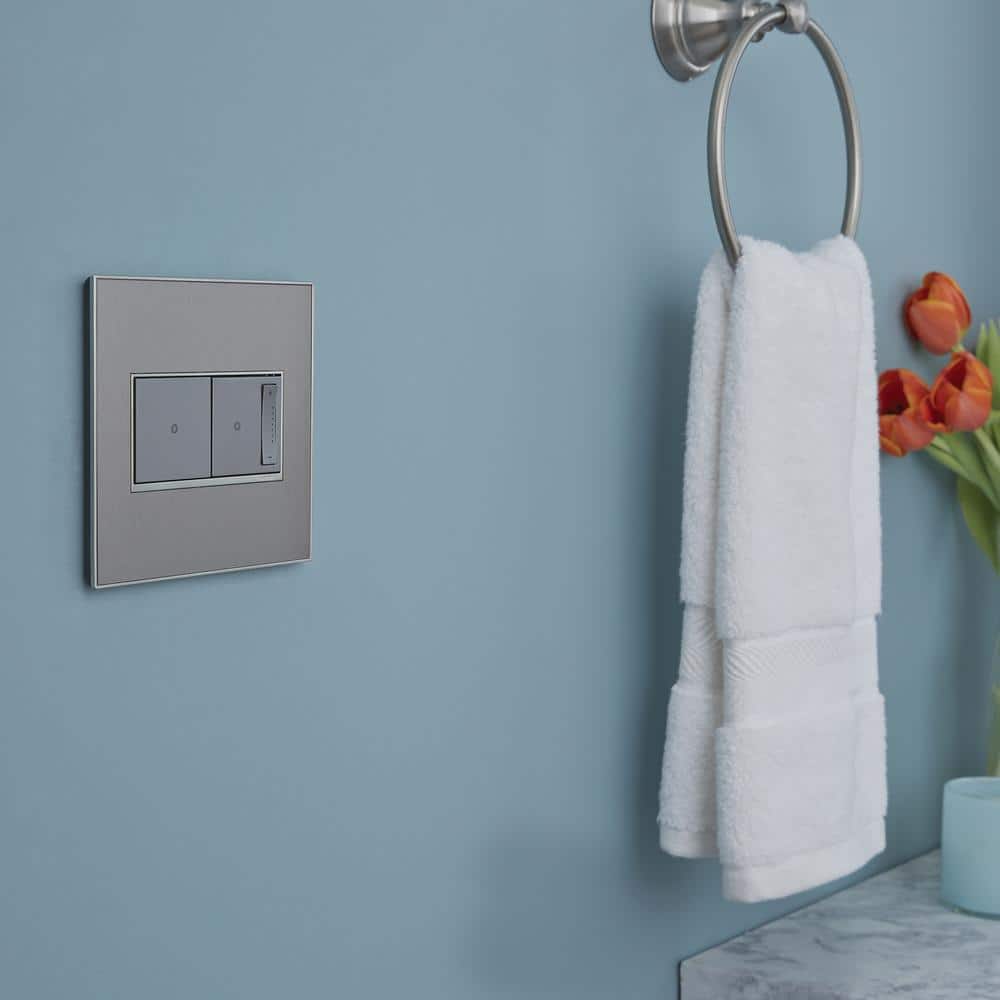 Magnesium Finish Smart Dimmer Switch with Soft Tap Technology