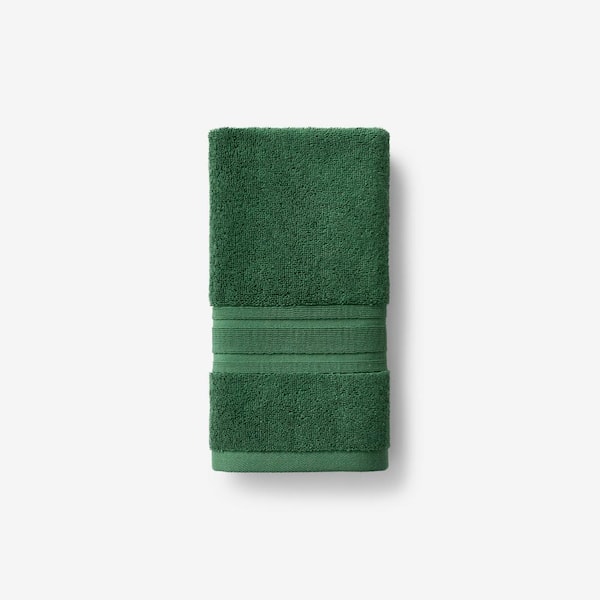 The Company Store Company Cotton Field Green Solid Turkish Cotton Bath Towel