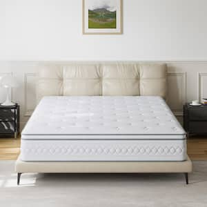 Full Size Medium Comfort Hybrid Memory Foam 12 in. Breathable and Cooling Mattress