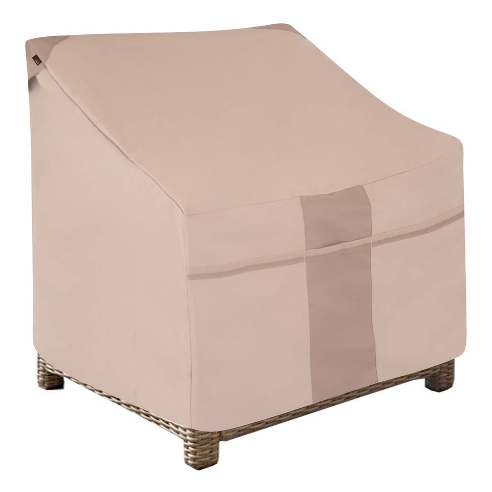 MODERN LEISURE Monterey Water Resistant Outdoor Deep Seat Patio Chair Cover,  38 in. W x 40 in. D x 31 in. H, Beige 2903 - The Home Depot