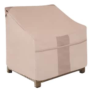 Monterey Water Resistant Outdoor Deep Seat Patio Chair Cover, 38 in. W x 40 in. D x 31 in. H, Beige