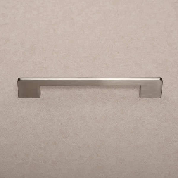 Slim Modern Recessed Bail Style Kitchen Dresser Cabinet Pull Handle 2-3/4  (70mm) Holes, 3-3/16 (81mm) Overall Length