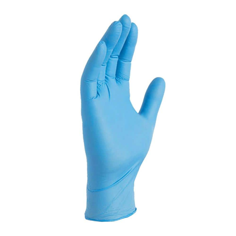 Libman 1 Size Fits Most Nitrile Disposable Gloves (10-Count) 1328 - The ...