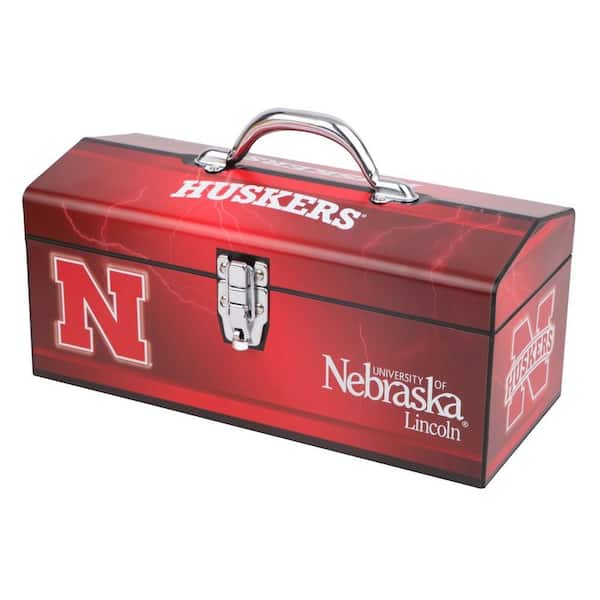 Sainty International 16 in. Nebraska University Tool Box
