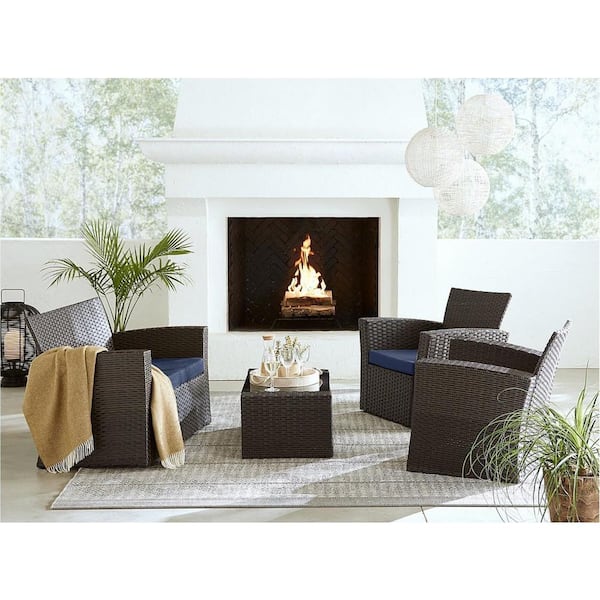 Outdoor sofa set home depot hot sale