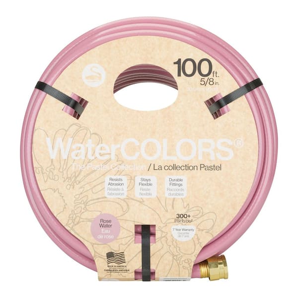 Weatherflex 5/8 in. x 100 ft. Medium Duty Hose, Pink