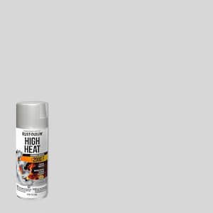 12 oz. High Heat Flat Aluminum Protective Enamel Spray Paint (6-Pack)