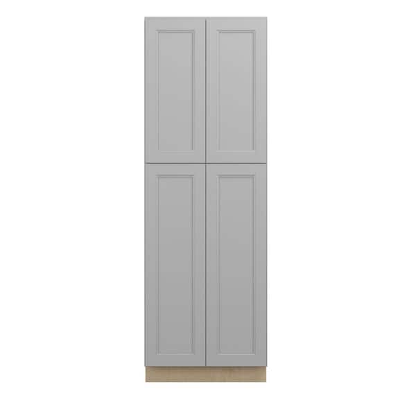 Kunal Kitchens Rockingham Recessed 30 in. W x 90 in. H x 24 in. D in Painted Stratus Plywood Assembled Pantry Cabinet
