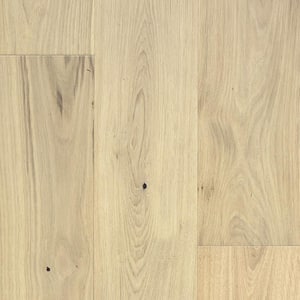 Take Home Sample - Benecia French Oak Water Resistant Wirebrushed Engineered Hardwood Flooring - 7.5 in. x 7 in.