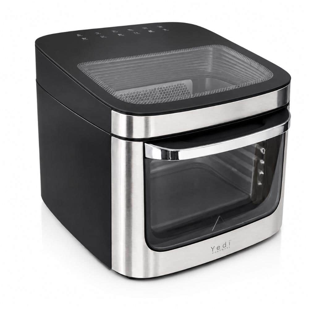 Yedi Houseware Yedi PureView Air Fryer & Oven with Dual Viewing Windows, Rotisserie & Dehydrator, 12.7Qt