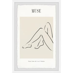 "Muse" by Marmont Hill Framed People Art Print 36 in. x 24 in.