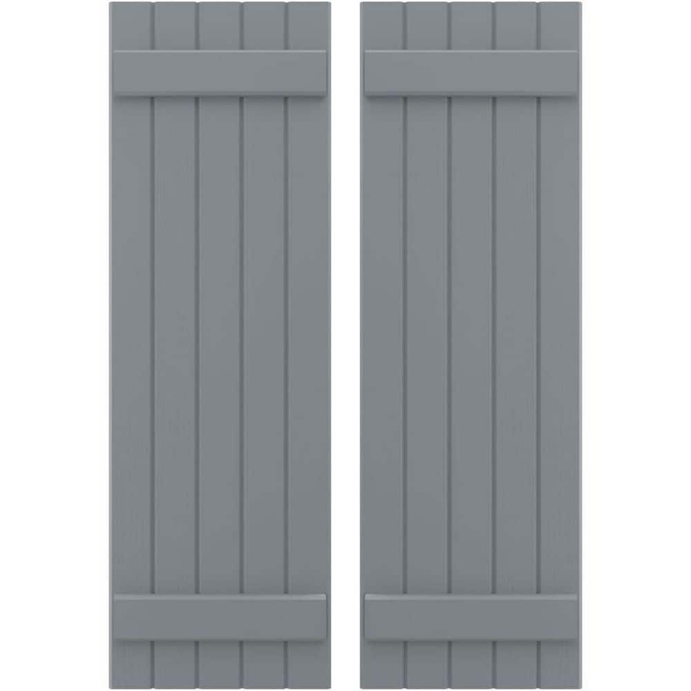 UPC 196595616310 product image for 17-1/2 in. W x 31 in. H Americraft 5-Board Exterior Real Wood Joined Board and B | upcitemdb.com