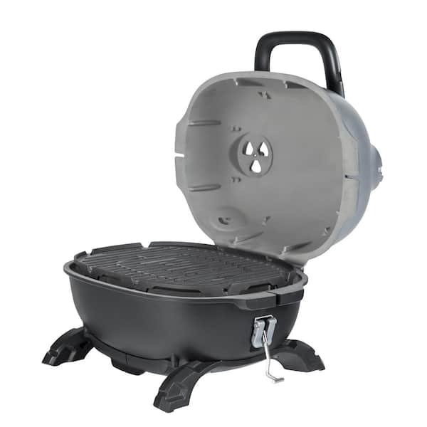 PK Grills PKGO Portable Charcoal Grill in Gray Silver with Flipkit  PK200-SFL - The Home Depot