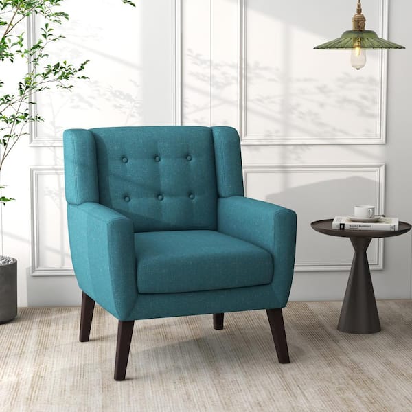 Noble house simon light blue arm accent chair hot sale