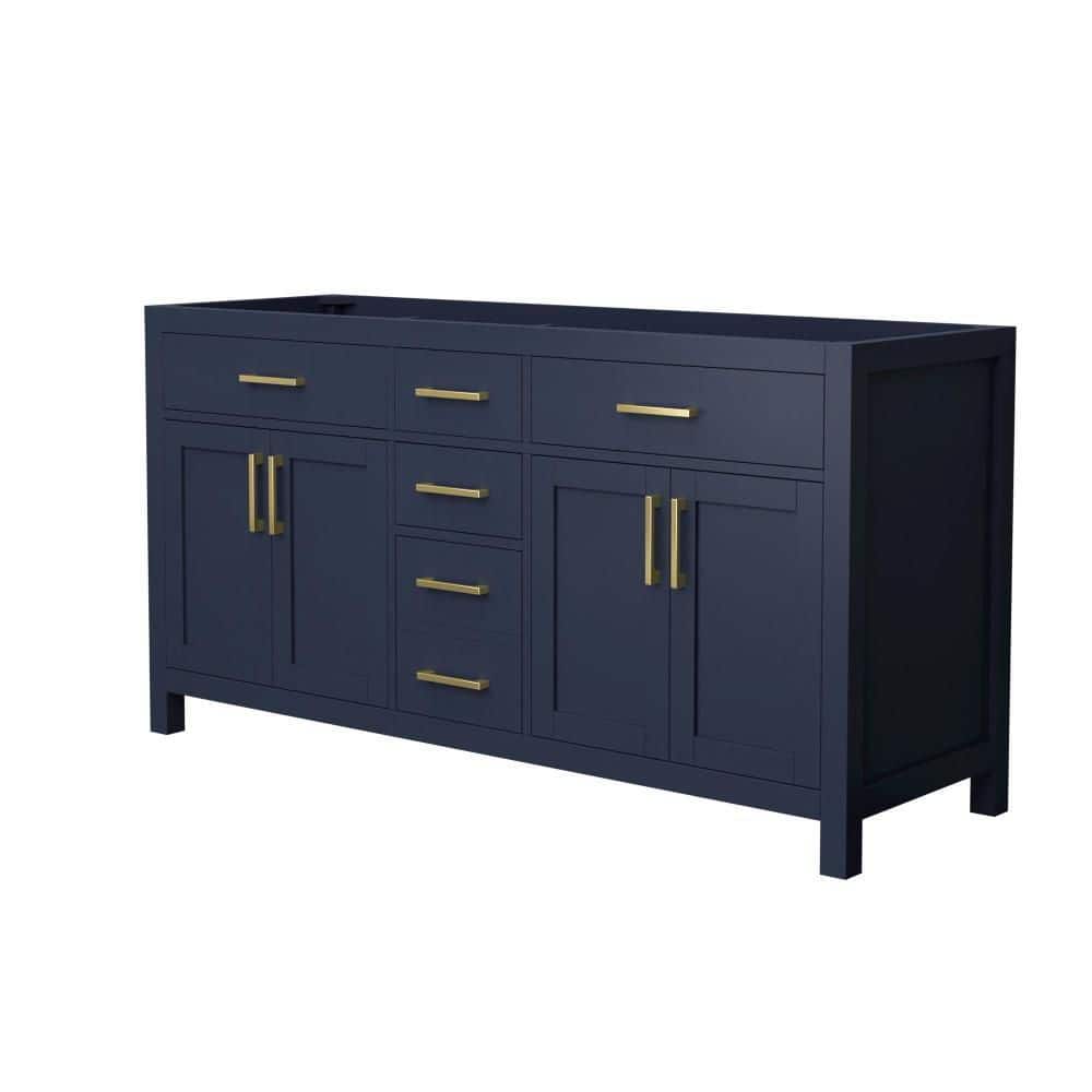 Beckett 65 in. Bath Vanity Cabinet without Top in Dark Blue price history on PriceWatchPro