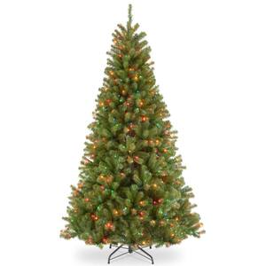 7.5 ft. North Valley Spruce Artificial Christmas Tree with 550 Multi-Color Lights