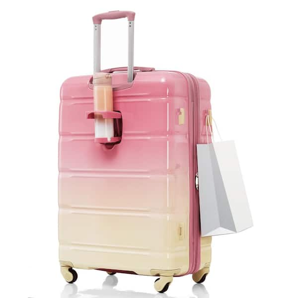 Luggage Sets Love Pink Suitcase Love Island Large Suitcase Pink