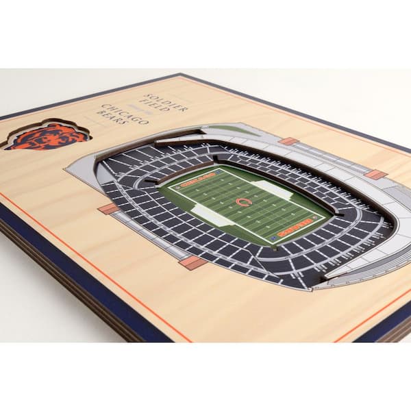 Chicago Bears Fanatics Authentic Unsigned Soldier Field Photograph