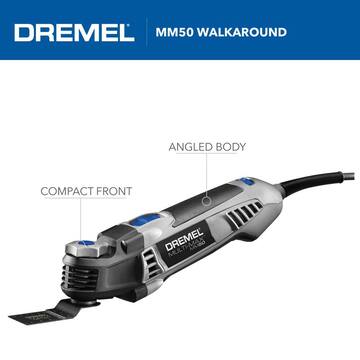 Multi-Max MM50 5 Amp Variable Speed Corded Oscillating Multi-Tool Kit with 16 Accessories and Storage Bag
