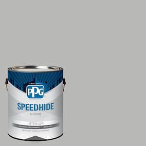 1 gal. PPG0995-4 Pigeon Feather Satin Interior Paint