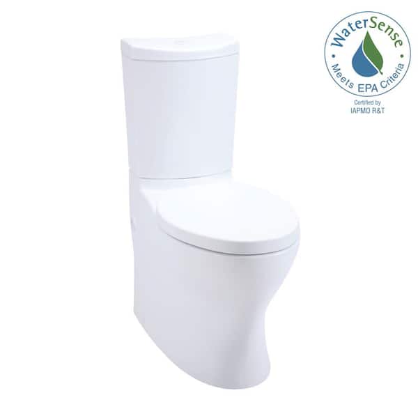 KOHLER Persuade 2-piece 1.0 or 1.6 GPF Dual Flush Elongated Toilet in White, Seat Not Included