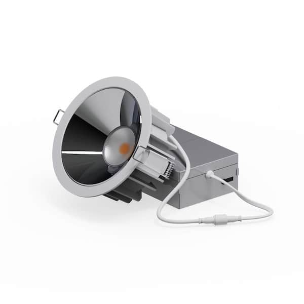 InfiBrite 36 Deg Angle 4 in. 5CCT Selectable White New Construction 12-Watt 960-Lumens Triac Dimmable LED Light