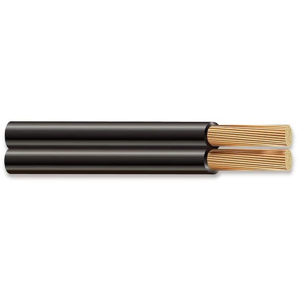 250 ft. 16/2 Black Stranded Copper Lamp Wire