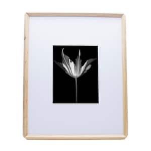 21 in. x 17 in. Wood Matted Picture Frame Holds 8 in. x 10 in Photo Natural