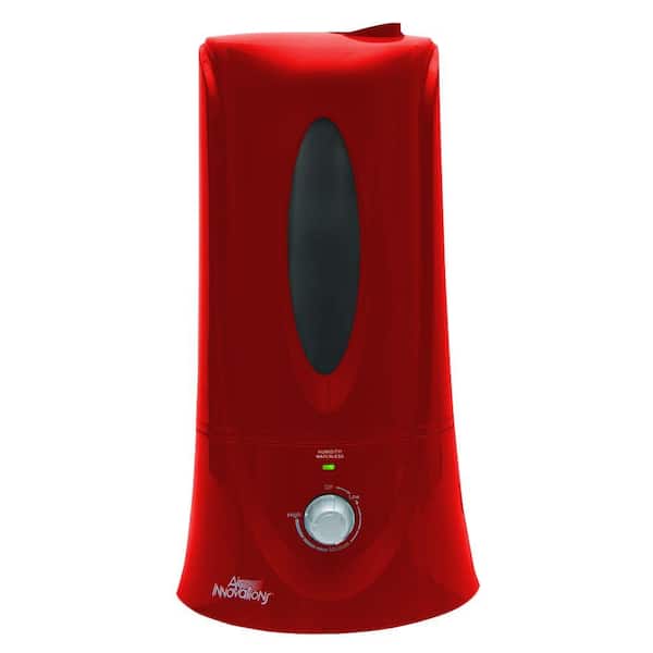 Air Innovations 1.1 Gal. Clean Mist Ultrasonic Humidifier - Red