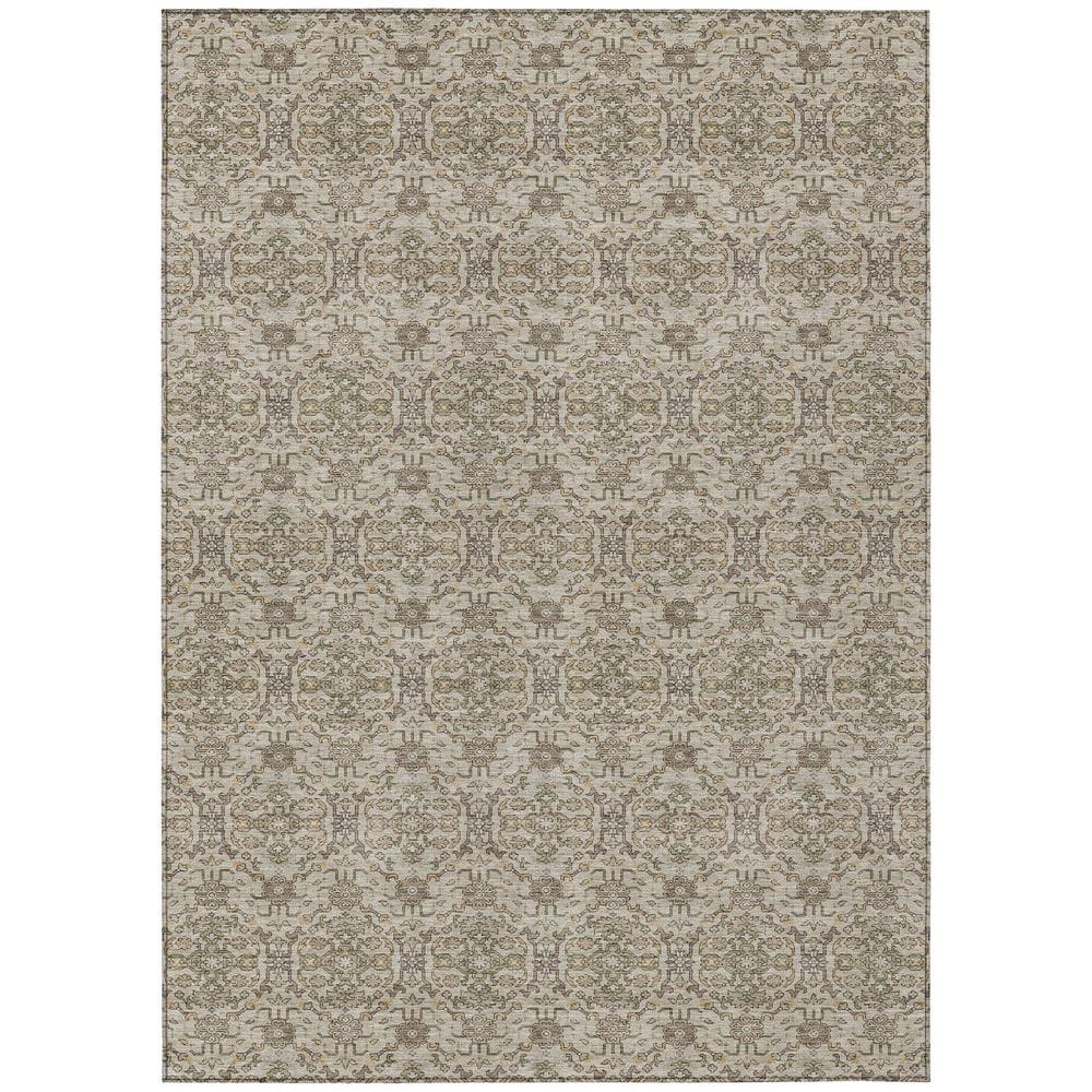 Chantille Machine Washable Indoor/Outdoor Abstract ACN2917 Beige 3 ft. x 5 ft. Area Rug price history on PriceWatchPro