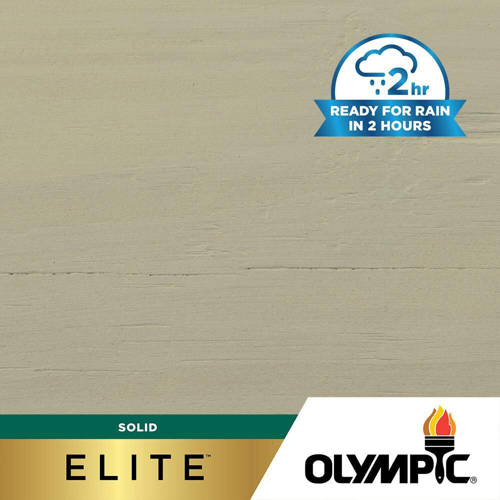 Olympic Elite 8 oz. SC-1032 Fog Solid Advanced Exterior Wood