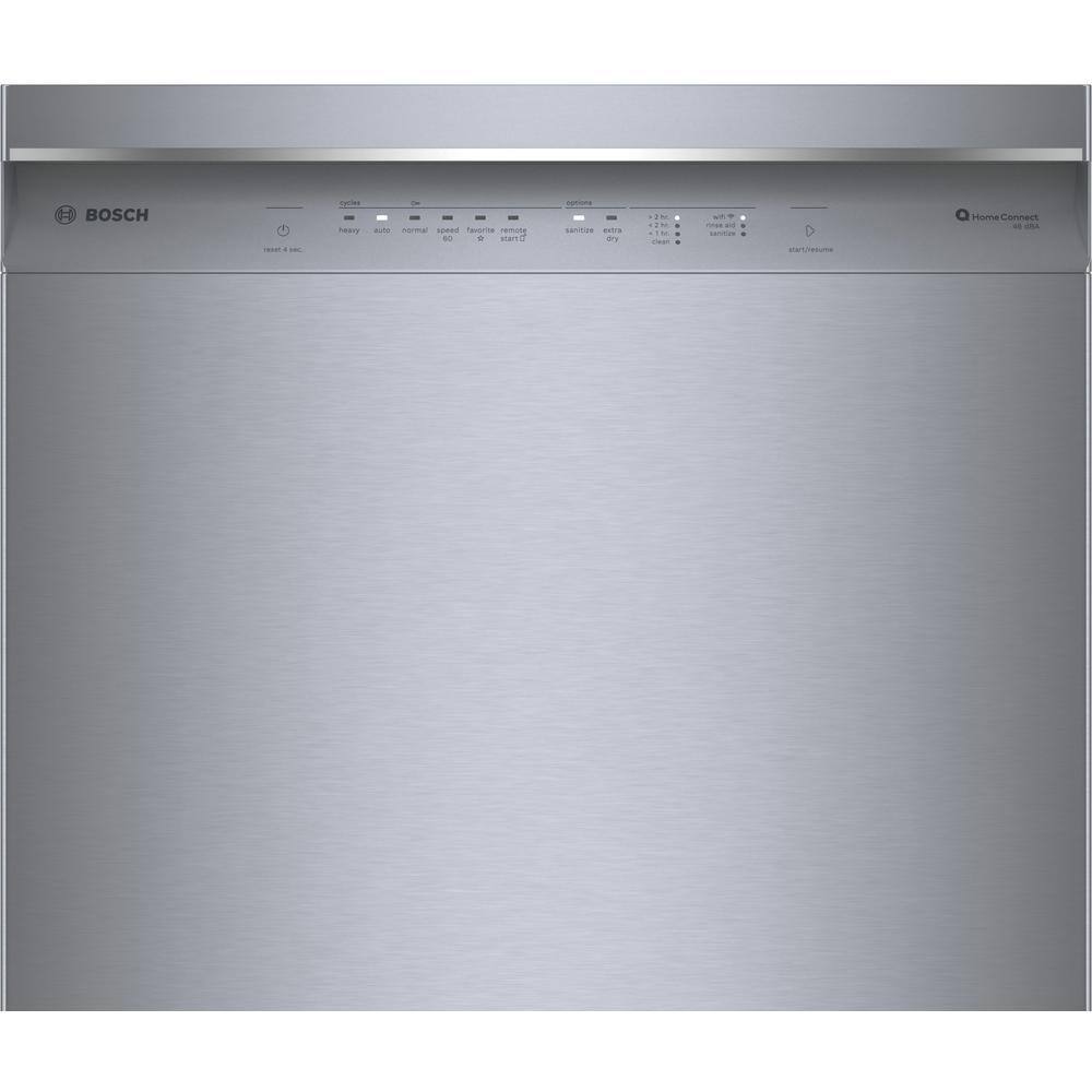 24" Stainless Steel Built-In Dishwasher with Front Control and 3rd Rack