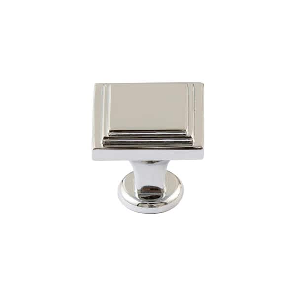 Utopia Alley 0 .94 in. Polished Chrome Zinc Material Cabinet Knob