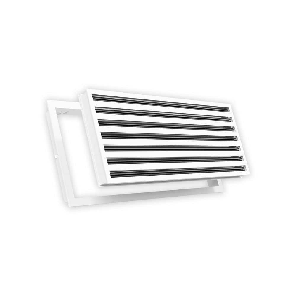 30 in. x 12 in. Aluminum Wall/Ceiling Linear Slot Diffuser in White price history on PriceWatchPro