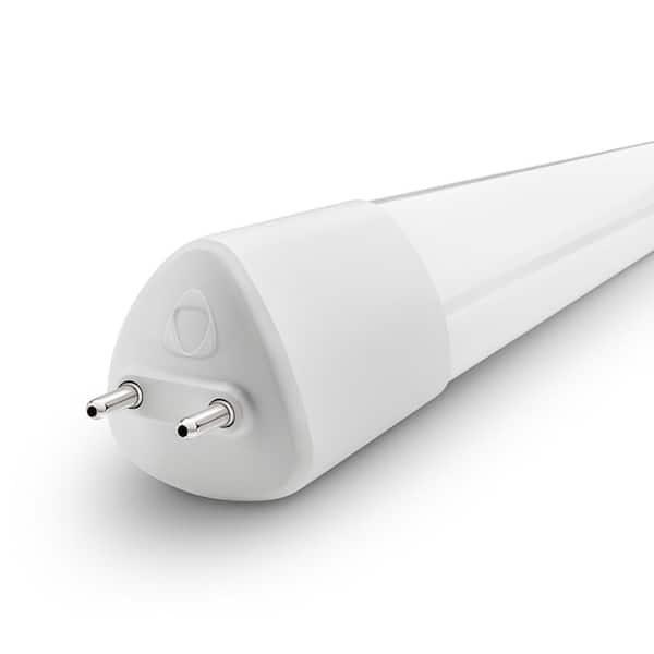 vandfald kolbe fange toggled 8-Watt 24 in. Linear Dimmable T8 LED Tube Light Bulb Soft White  (3000K) (1-Bulb) D208-30321 - The Home Depot