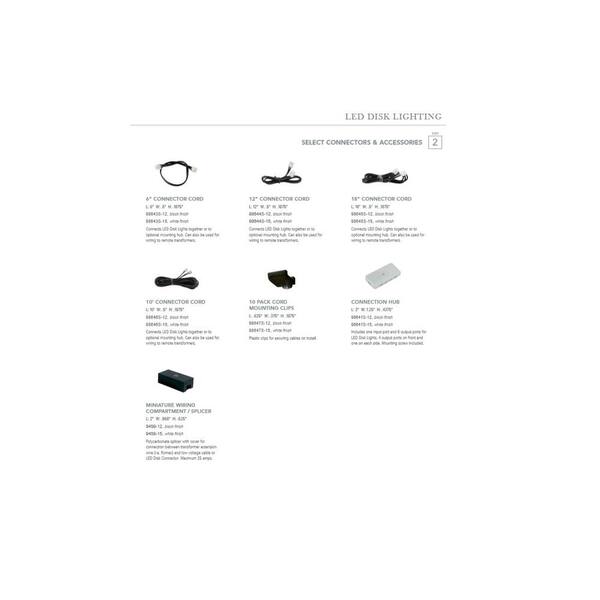 Generation Lighting - 75-Watt 12-Volt Black Zero-Load Transformer