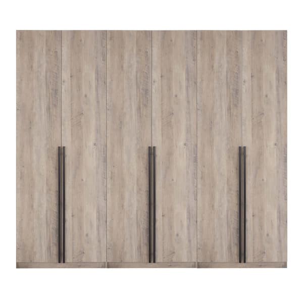 Manhattan Comfort Hopkins Modern Grey Composite Wood 29.6 in