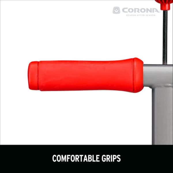 MAX SoilRIPPER 6 in. Steel Tines with Red Comfort Grip Soil Ripper