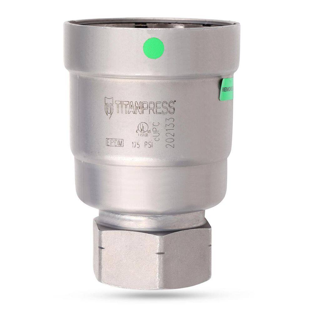 2 in. x 1-1/4 in. Carbon Steel Press x FPT Reducing Female Adapter EPDM Mechanical price history on PriceWatchPro